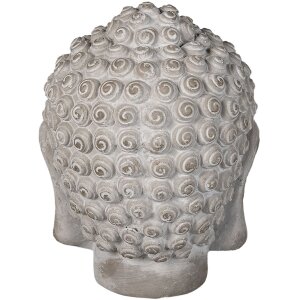 Clayre & Eef 6TE0360M Buda Decorativo Gris 15x15x19 cm