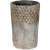 Clayre & Eef 6TE0365S Maceta Interior Gris Ø 12x19 cm