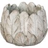 Clayre & Eef 6TE0368S Maceta de interior Gris Ø 15x13 cm