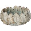 Clayre & Eef 6TE0369 Maceta Interior Gris Ø 20x10 cm