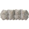 Clayre & Eef 6TE0373 Maceta Interior Conejo Gris 33x19x11 cm