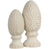 Clayre & Eef 6TE0393M Cono Abeto Deco Beige Ø 13x31 cm