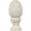 Clayre & Eef 6TE0394 Cono Abeto Deco Beige Ø 10x18 cm