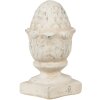 Clayre & Eef 6TE0395 Deco Abeto Cono Beige 11x11x21 cm