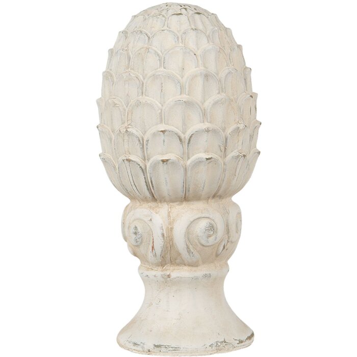 Clayre & Eef 6TE0396 Cono Abeto Deco Beige Ø 14x29 cm