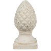 Clayre & Eef 6TE0397 Cono Abeto Deco Beige Ø 14x28 cm