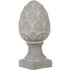 Clayre & Eef 6TE0398L Cono Abeto Deco Gris Ø 16x33 cm