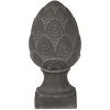 Clayre & Eef 6TE0398M Cono Abeto Deco Gris Ø 13x26 cm