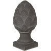 Clayre & Eef 6TE0398M Cono Abeto Deco Gris Ø 13x26 cm