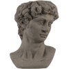 Clayre & Eef 6TE0399M Macetero Interior Busto Beige, Gris 14x13x21 cm