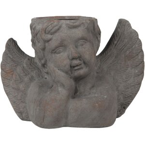 Clayre & Eef 6TE0401 Macetero Interior Angel Gris...