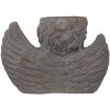 Clayre & Eef 6TE0401 Macetero Interior Angel Gris 30x13x20 cm