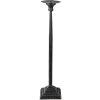 Clayre & Eef 6Y4469L Portavelas Negro Ø 10x44 cm