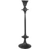 Clayre & Eef 6Y4470 Candelero Negro Ø 15x52 cm