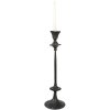 Clayre & Eef 6Y4470 Candelero Negro Ø 15x52 cm