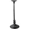 Clayre & Eef 6Y4473L Portavelas Negro Ø 14x42 cm