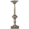 Clayre & Eef 6Y4483 Candelero color plata Ø 9x32 cm