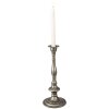 Clayre & Eef 6Y4484 Candelero color plata Ø 12x32 cm