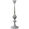 Clayre & Eef 6Y4496 Candelero Color Plata Ø 15x50 cm