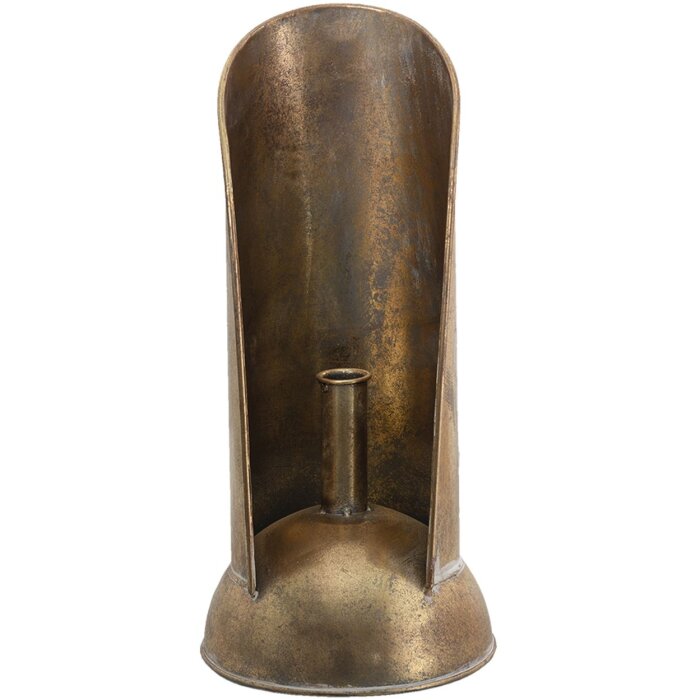 Clayre & Eef 6Y4503 Candelero color cobre Ø 16x35 cm