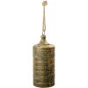Clayre & Eef 6Y4544 Timbre Hierro Fundido Color Cobre Ø 13x31 cm