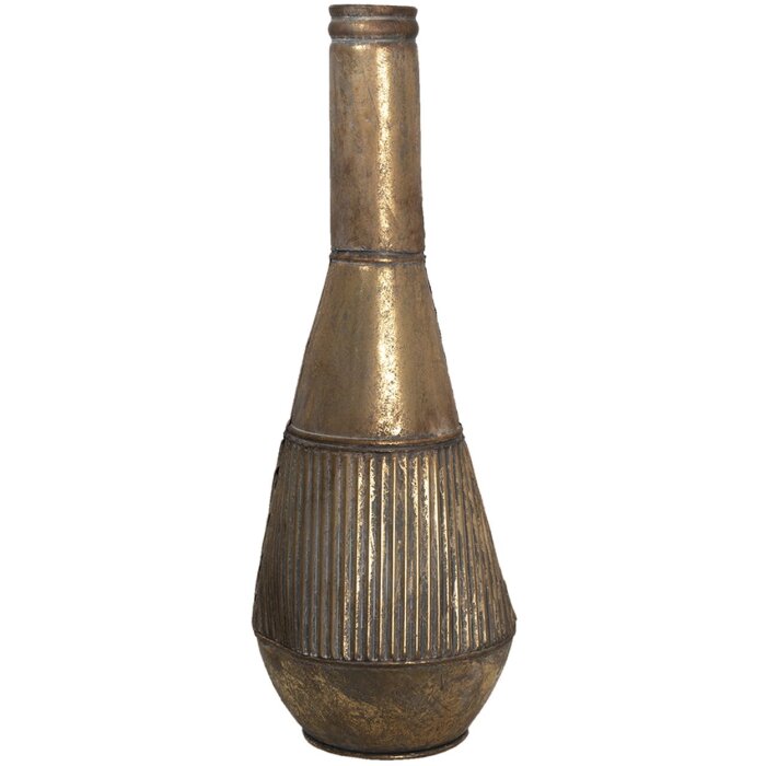 Clayre & Eef 6Y4554 Jarrón Color Cobre Ø 22x61 cm