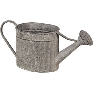 Clayre & Eef 6Y4578 Regadera Deco Gris 39x18x16 cm