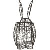 Clayre & Eef 6Y4659 Cesta Conejo Marrón 20x12x24 cm