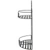 Clayre & Eef 6Y4677 Estante de pared 33x16x53 cm Negro