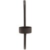 Clayre & Eef 6Y4715 Portavelas Negro 4x9x18 cm