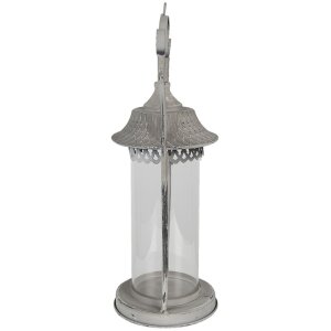 Clayre & Eef 6Y4717 Farol Gris Ø 15x44 cm