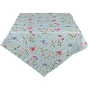 Clayre & Eef BLW15 Mantel Cuadrado Azul 150x150 cm