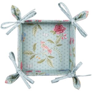 Clayre & Eef BLW47 Panera Azul 35x35x8 cm