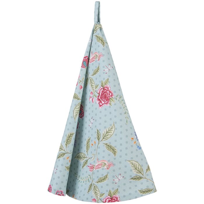 Clayre & Eef BLW48 Paño de cocina Azul Ø 80 cm