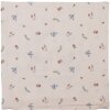 Clayre & Eef CAR21 Funda de Cojín Beige 40x40 cm