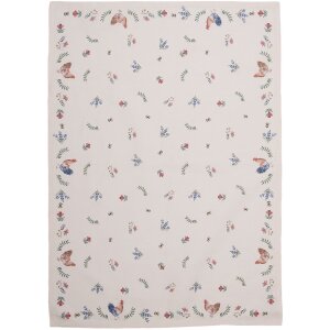 Clayre & Eef CAR42 Paño de cocina Beige 50x70 cm