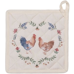 Bayeta Clayre & Eef CAR45 Beige 20x20 cm