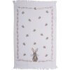 Clayre & Eef CTREB1 Toalla de Huésped Blanco 40x66 cm
