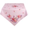 Clayre & Eef DTR01 Mantel Cuadrado Rosa, Lila 100x100 cm