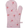 Clayre & Eef DTR44 Guantes de Horno Rosa, Lila 18x30 cm