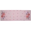 Clayre & Eef DTR64 Camino de mesa rosa, lila 50x140 cm