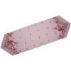 Clayre & Eef DTR65 Traves de Mesa Rosa, Lila 50x160 cm