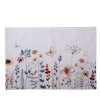 Clayre & Eef FOB40 Salvamanteles (juego de 6) Verde, Rosa, Azul 48x33 cm