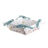 Clayre & Eef FOB47 Panera Blanco, Verde 31x31x8 cm