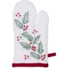 Clayre & Eef HCH44K Guantes de Horno Niños Blanco, Rojo 12x21 cm