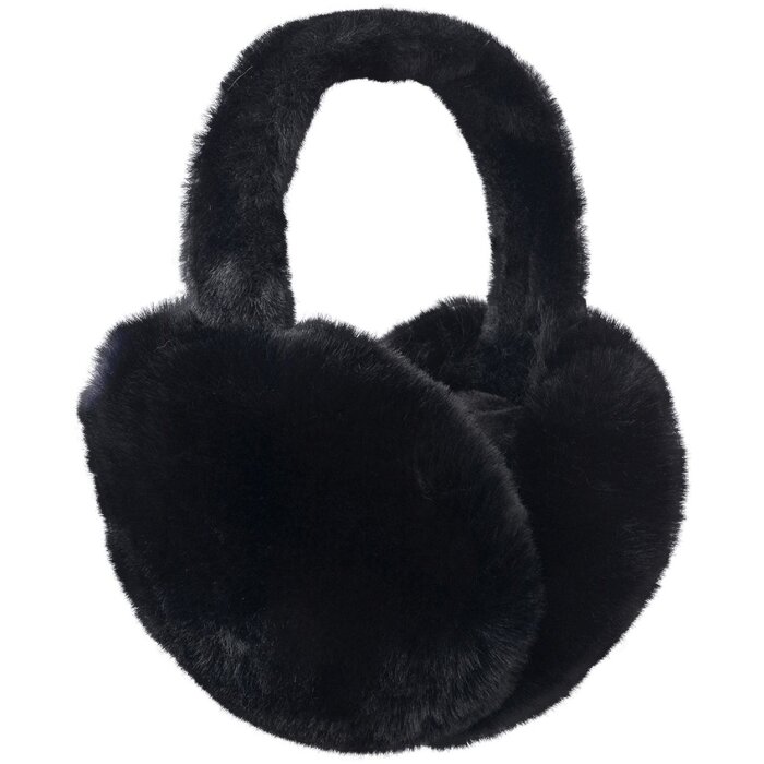 Clayre & Eef JZEW0001Z Calentador de orejas negro 13 cm