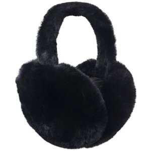Clayre & Eef JZEW0001Z Calentador de orejas negro 13 cm
