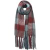 Clayre & Eef JZSC0478G Bufanda de invierno señora gris 50x180 cm