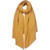 Clayre & Eef JZSC0611Y Bufanda de invierno señora amarillo 70x190 cm