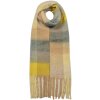 Clayre & Eef JZSC0615Y Bufanda de invierno Señoras Amarillo 35x210 cm